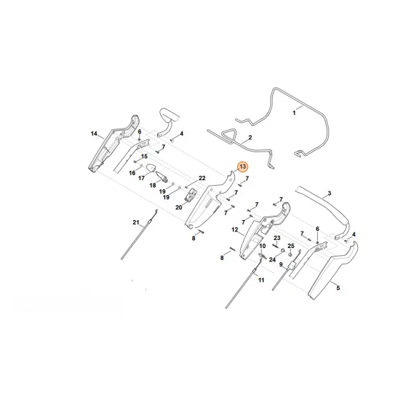 STIHL  Część obudowy 6375 182 1315